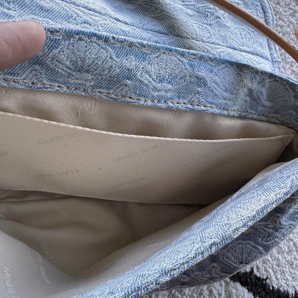 Miss Sixty Shoulder Bag – Light Blue Denim - Picture 3 of 5